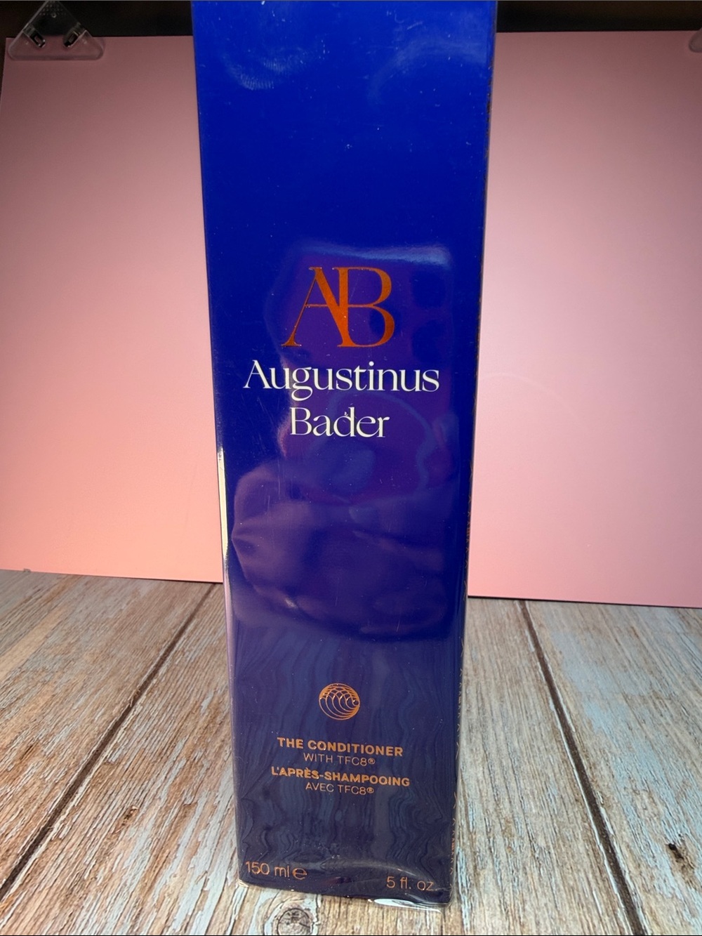 Augustinus Bader The Conditioner — Elegant Deep Blue Bottle